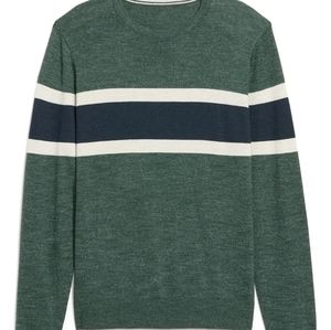 Old Navy Sweater Striped Crew-neck